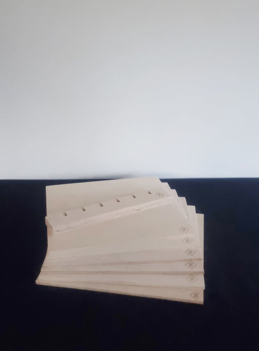Lot de 6 planches avec support de séchage
