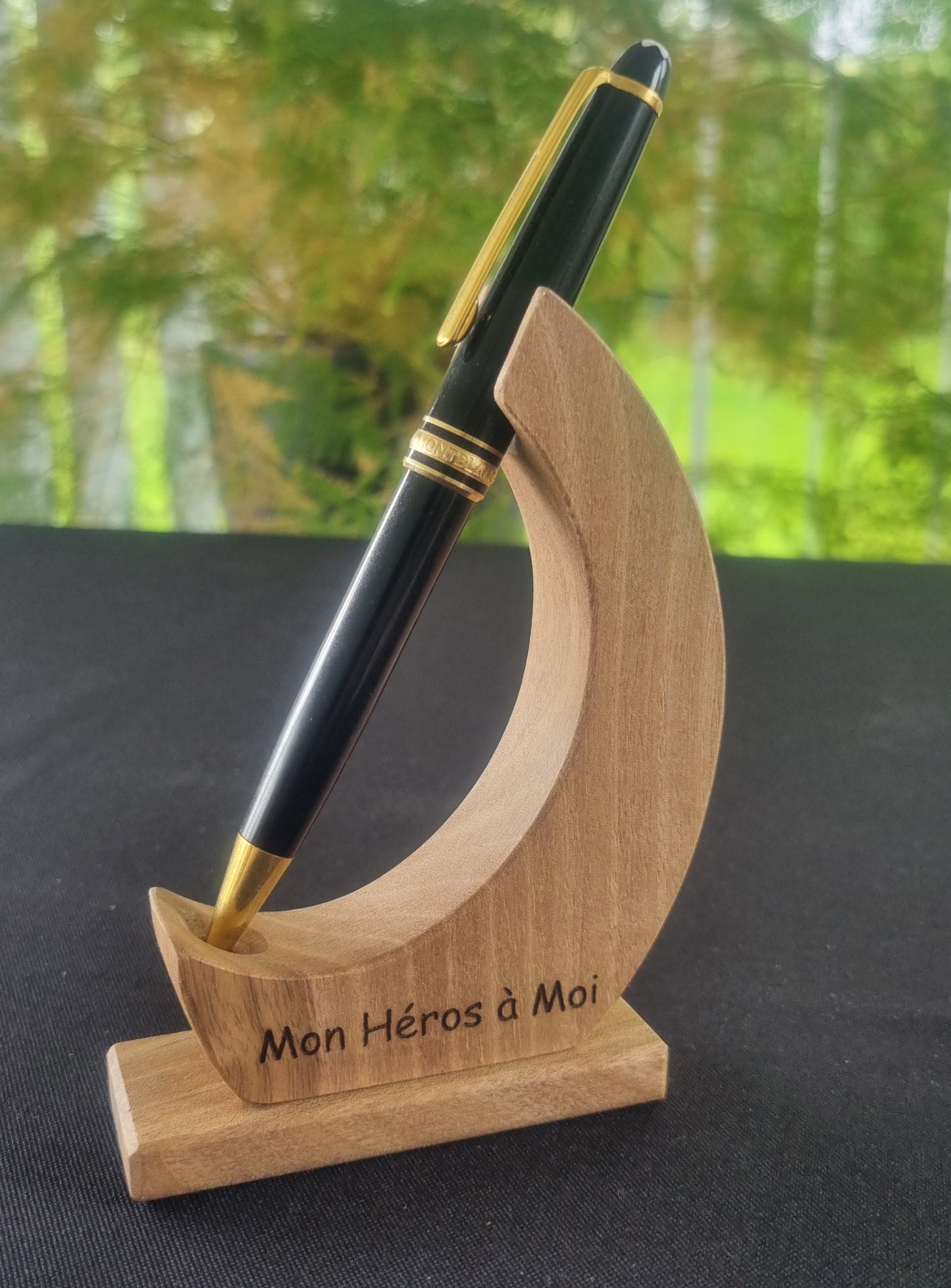 Porte Stylo Bois personnalisable